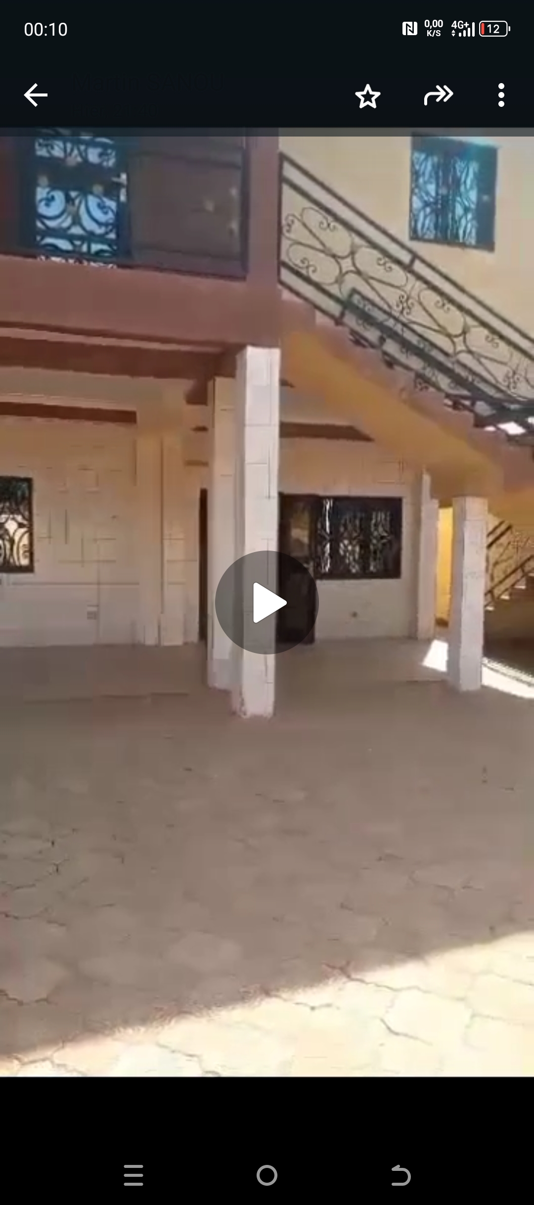 Appartement R+1 à vendre à Ouagadougou