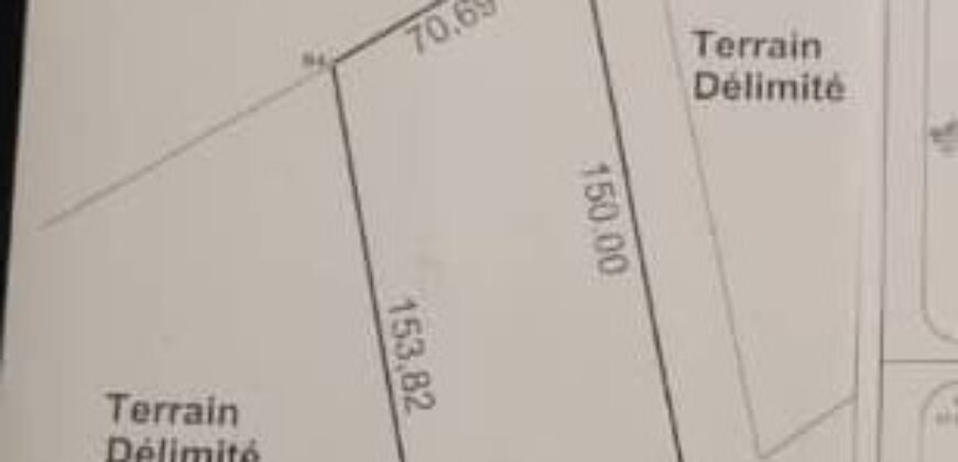 Terrain de 1,5 hectares à vendre – Koubri, Ouagadougou