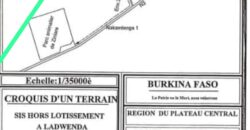 Terrain de 2,46 hectares à vendre à Ziniaré – Burkina Faso