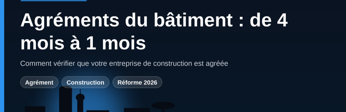 Agréments du bâtiment au Burkina : le délai passe de 4 mois à 1 mois — vérifier son entreprise avant de construire