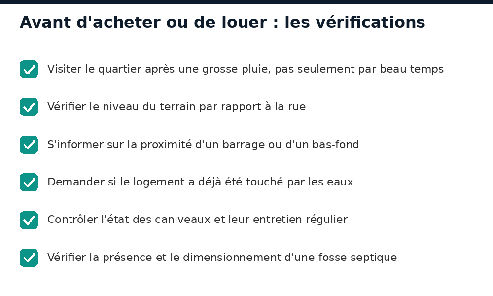 Checklist des vérifications assainissement avant d'acheter ou louer à Ouagadougou