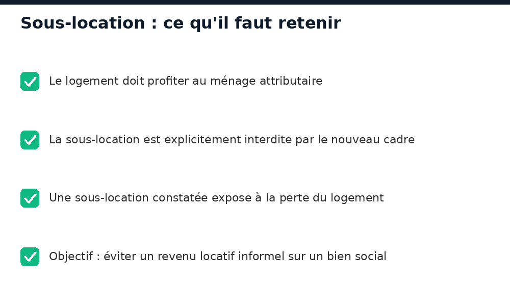 Ce qu'il faut retenir sur l'interdiction de sous-location d'un logement social au Burkina Faso